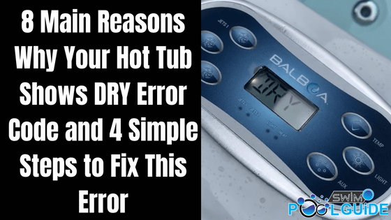 fix dr code on hot tub