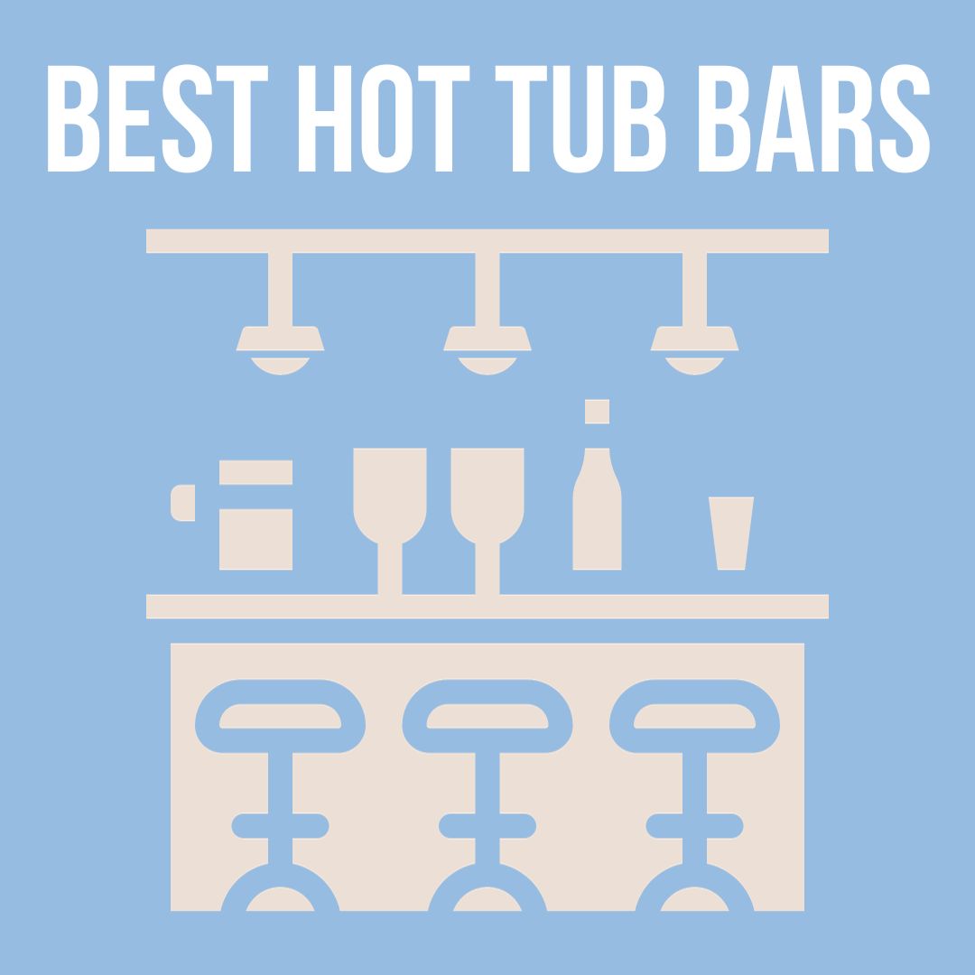 best hot tub bar, spa bar